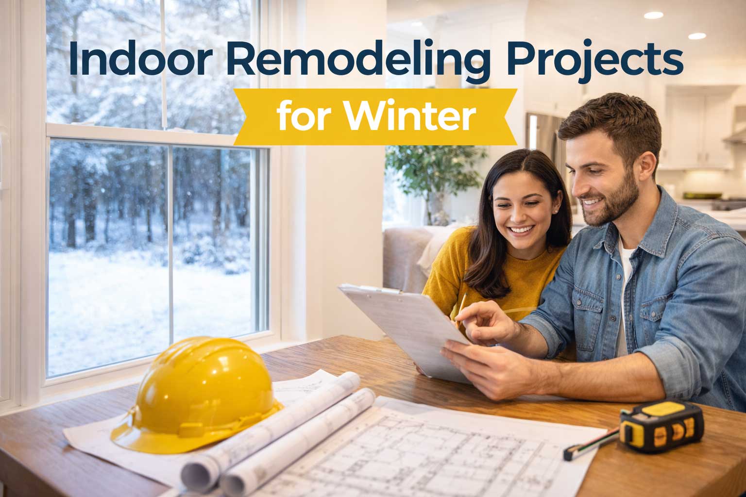 Indoor Remodeling Projects Perfect for Winter Months